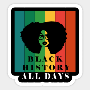 Black History Month Sticker